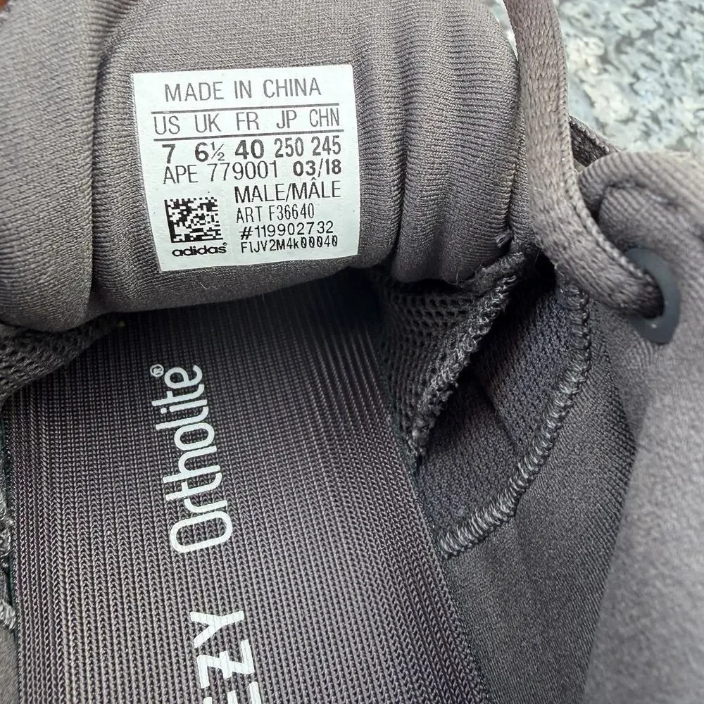 Adidas Yeezy 500 ‘Utility Black’ Sneakers | Men's Size 7 No Box Pre Owned